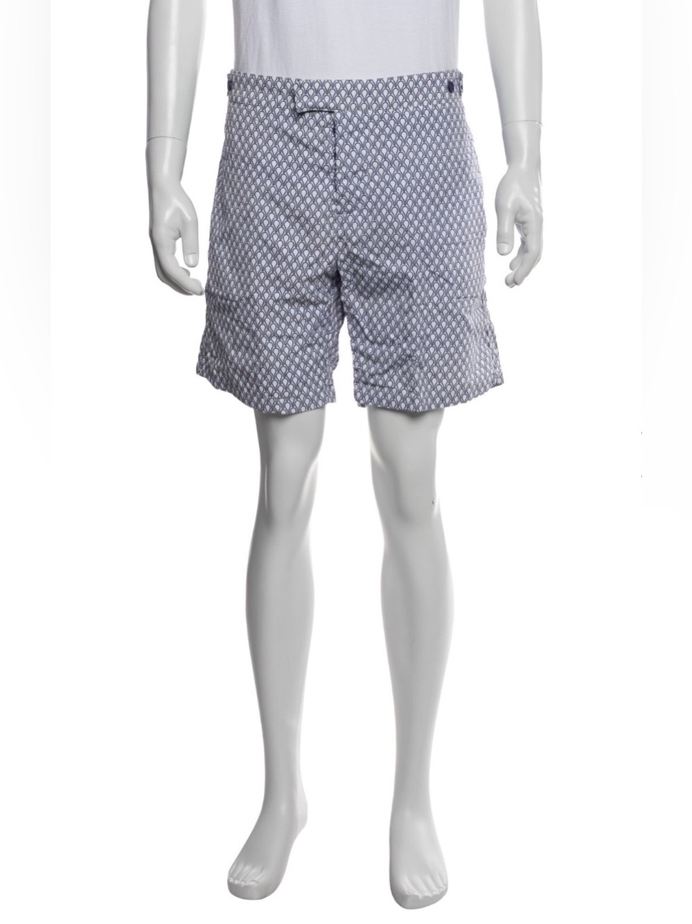 Frescobol Carioca Printed Swim Shorts - Blue